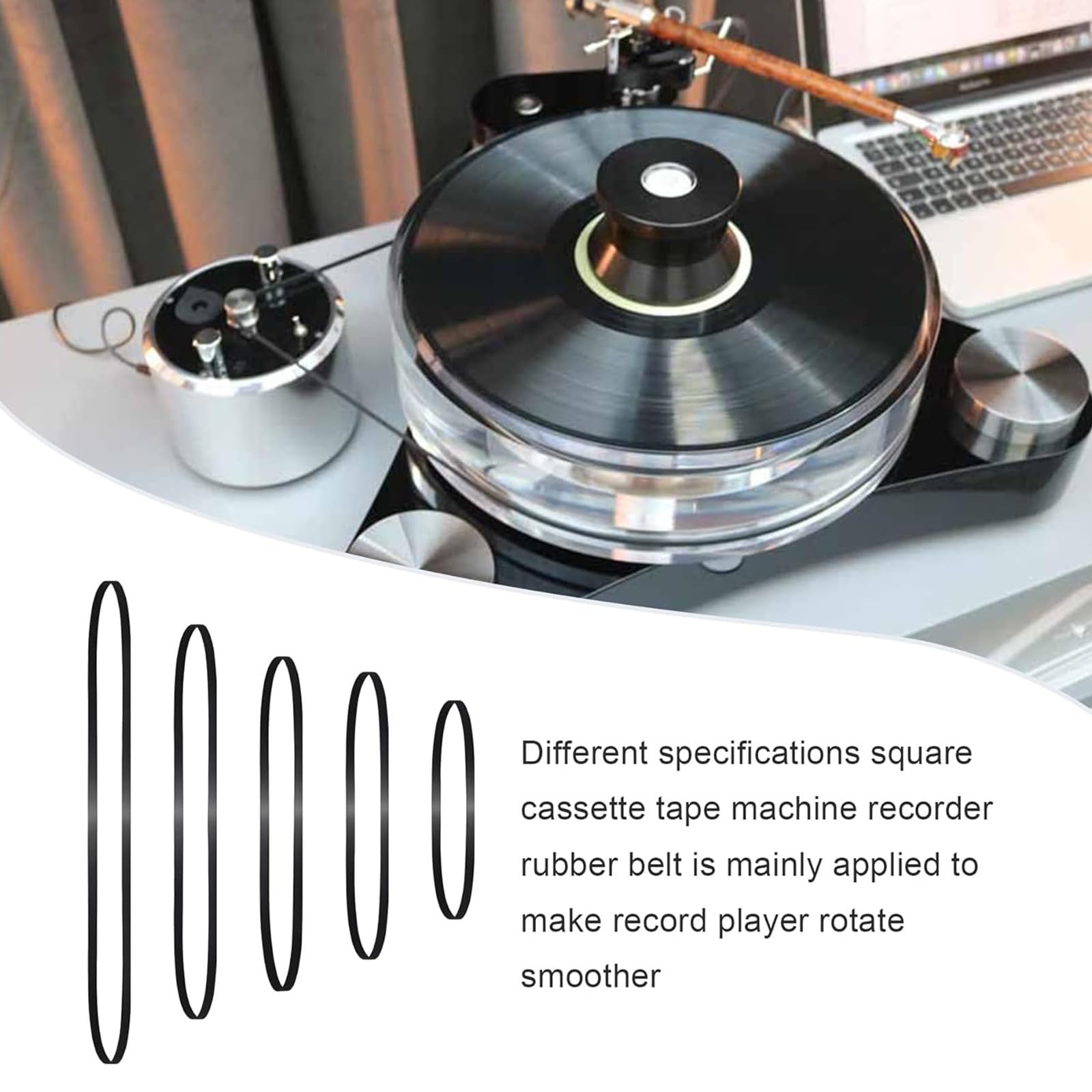 OL-Y5 ターンテーブル レコードプレーヤー レコードプレーヤー(ベルトドライブターンテーブル